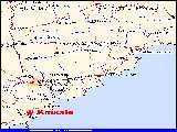 Map of Kinsale at scale 1:500,000