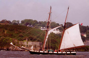 "Recouvrance" departing Kinsale.