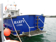 HARPY: Dive ladder up, Stern door closed.