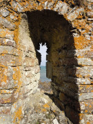 East gable window.