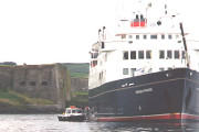 Hebridean Princess at Charles Fort, Kinsale