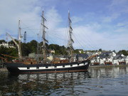 "Jeanie Johnston" profile, Kinsale, Sept/2011.