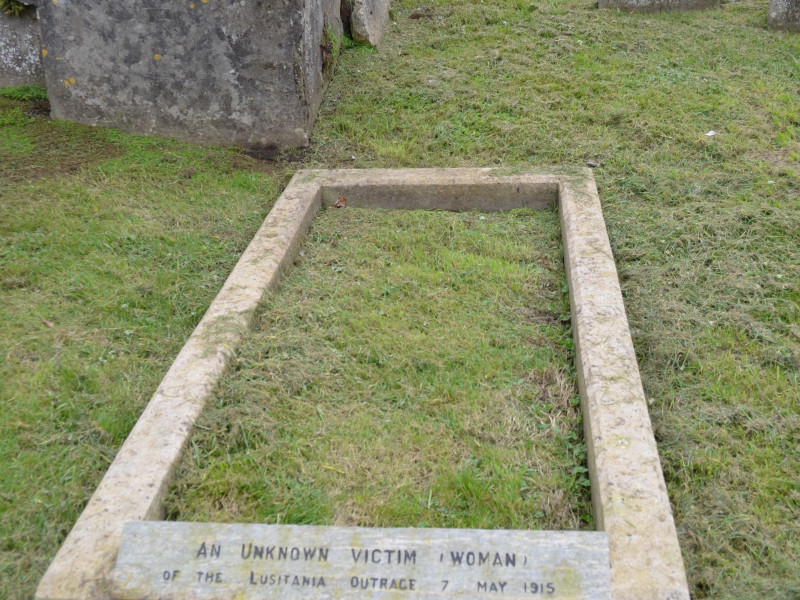 Lusitania Graves in Kinsale.