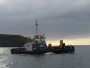 MCS Anneke outbound from Kinsale to PEGU wreck site.