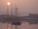 Oosterschelde at sunset