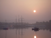 Oosterschelde at sunset