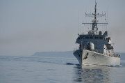 L.E. Orla entering Kinsale harbour