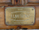 Llanthony builders plaque.