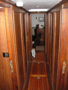 Looking aft from main saloon.