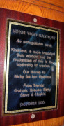 Plaque.